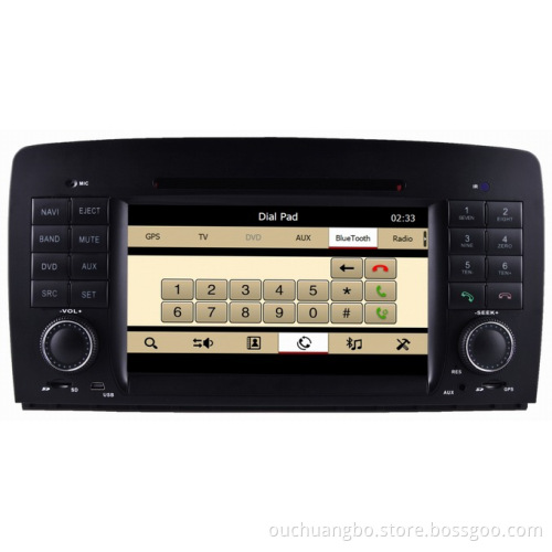 Ouchuangbo audio radio for Mercedes Benz R class W251 2006-2012 with iPod bleutooth 1080P video player